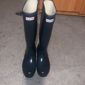 Women’s Dark Green Hunter Boots